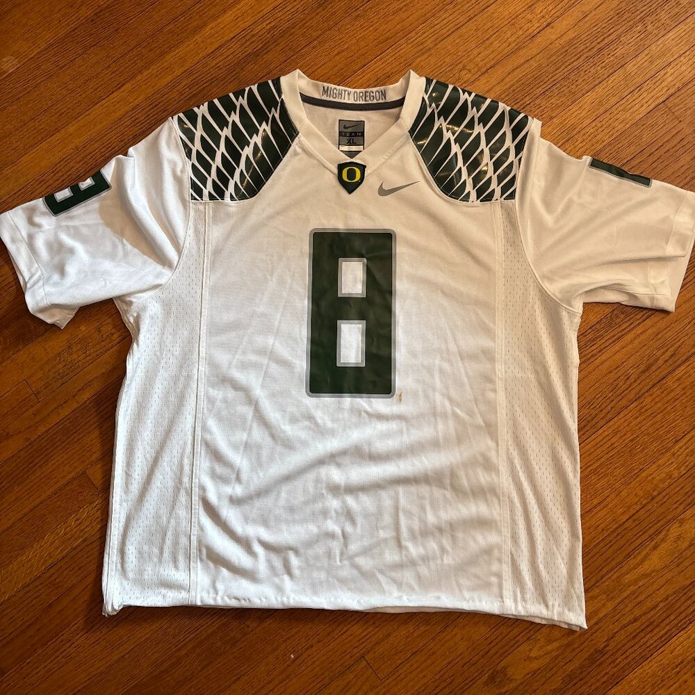 🏈 🦆 University of Oregon Ducks #8 Football Jersey | NIKE | Adult | Size XL